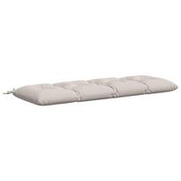 vidaXL Suoliuko pagalvė VIANEN 100% poliesteris Balta 150 x 50 x 12 cm