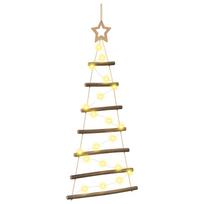 vidaXL Kabantis Kalėdų medis 90 cm 30 LED Šilta balta