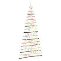 vidaXL Kabantis Kalėdų medis 150 cm 80 LED Įvairių spalvų
