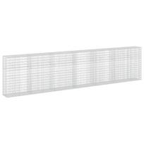 vidaXL Gabionas su 5 mm viela ir 5x10 cm tinkleliu 650x50x150 cm
