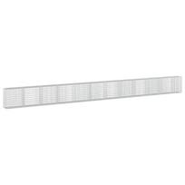 vidaXL Gabionas su 5 mm viela ir 5x10 cm tinkleliu 1150x50x100 cm