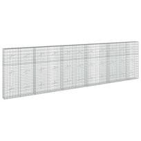 vidaXL Gabionas su 5 mm viela ir 5x10 cm tinkleliu 550x20x150 cm