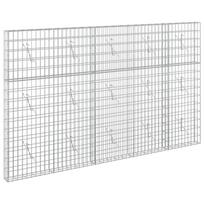 vidaXL Gabionas su 5 mm viela ir 5x10 cm tinkleliu 250x10x150 cm
