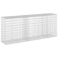 vidaXL Gabionas su 5 mm viela ir 5x10 cm tinkleliu 250x50x100 cm
