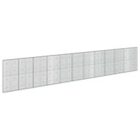 vidaXL Gabionas su 5 mm viela ir 5x10 cm tinkleliu 1150x20x200 cm