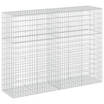 vidaXL Gabionas su 5 mm viela ir 5x10 cm tinkleliu 200x50x150 cm