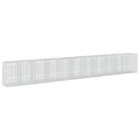 vidaXL Gabionas su 5 mm viela ir 5x10 cm tinkleliu 1100x100x150 cm
