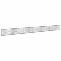 vidaXL Gabionas su 5 mm viela ir 5x10 cm tinkleliu 650x20x50 cm