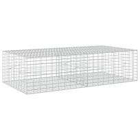 vidaXL Gabionas su 5 mm viela ir 5x10 cm tinkleliu 200x100x50 cm
