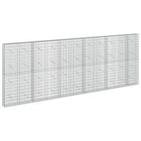 vidaXL Gabionas su 5 mm viela ir 5x10 cm tinkleliu 550x20x200 cm