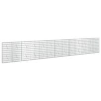 vidaXL Gabionas su 5 mm viela ir 5x10 cm tinkleliu 650x10x100 cm