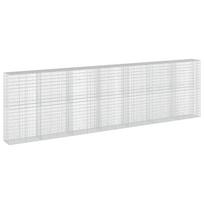 vidaXL Gabionas su 5 mm viela ir 5x10 cm tinkleliu 700x50x200 cm