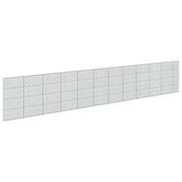 vidaXL Gabionas su 5 mm viela ir 5x10 cm tinkleliu 1150x10x200 cm