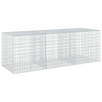 vidaXL Gabionas su 5 mm viela ir 5x10 cm tinkleliu 300x100x100 cm