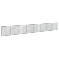 vidaXL Gabionas su 5 mm viela ir 5x10 cm tinkleliu 800x20x100 cm