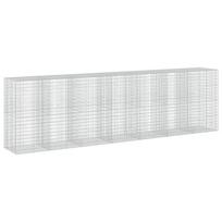 vidaXL Gabionas su 5 mm viela ir 5x10 cm tinkleliu 700x100x200 cm