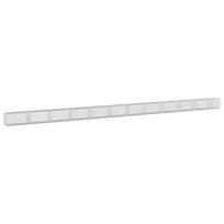 vidaXL Gabionas su 5 mm viela ir 5x10 cm tinkleliu 1150x50x50 cm