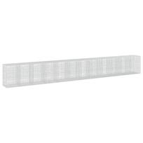 vidaXL Gabionas su 5 mm viela ir 5x10 cm tinkleliu 1200x100x150 cm