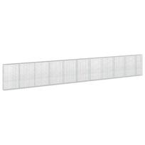 vidaXL Gabionas su 5 mm viela ir 5x10 cm tinkleliu 1050x30x150 cm