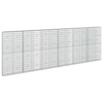 vidaXL Gabionas su 5 mm viela ir 5x10 cm tinkleliu 700x20x200 cm