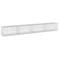 vidaXL Gabionas su 5 mm viela ir 5x10 cm tinkleliu 400x50x50 cm