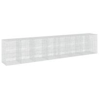 vidaXL Gabionas su 5 mm viela ir 5x10 cm tinkleliu 750x100x150 cm