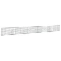 vidaXL Gabionas su 5 mm viela ir 5x10 cm tinkleliu 550x10x50 cm