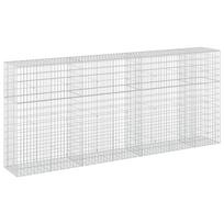 vidaXL Gabionas su 5 mm viela ir 5x10 cm tinkleliu 350x50x150 cm