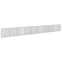 vidaXL Gabionas su 5 mm viela ir 5x10 cm tinkleliu 950x20x100 cm