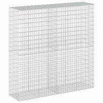 vidaXL Gabionas su 5 mm viela ir 5x10 cm tinkleliu 200x50x200 cm