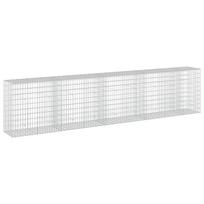 vidaXL Gabionas su 5 mm viela ir 5x10 cm tinkleliu 450x50x100 cm