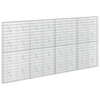 vidaXL Gabionas su 5 mm viela ir 5x10 cm tinkleliu 400x10x200 cm