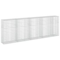 vidaXL Gabionas su 5 mm viela ir 5x10 cm tinkleliu 450x50x150 cm