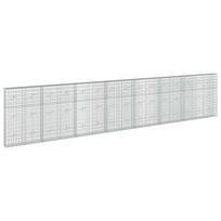vidaXL Gabionas su 5 mm viela ir 5x10 cm tinkleliu 750x20x150 cm