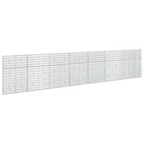 vidaXL Gabionas su 5 mm viela ir 5x10 cm tinkleliu 750x10x150 cm