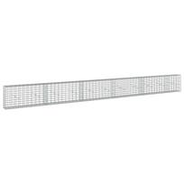 vidaXL Gabionas su 5 mm viela ir 5x10 cm tinkleliu 550x20x50 cm