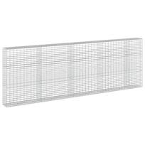 vidaXL Gabionas su 5 mm viela ir 5x10 cm tinkleliu 450x30x150 cm