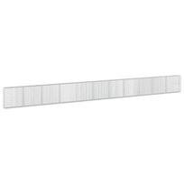 vidaXL Gabionas su 5 mm viela ir 5x10 cm tinkleliu 1100x30x100 cm