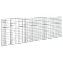 vidaXL Gabionas su 5 mm viela ir 5x10 cm tinkleliu 450x10x150 cm