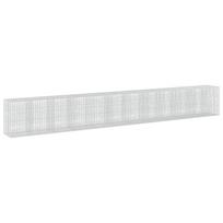 vidaXL Gabionas su 5 mm viela ir 5x10 cm tinkleliu 1150x100x150 cm