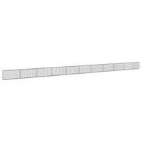 vidaXL Gabionas su 5 mm viela ir 5x10 cm tinkleliu 1050x20x50 cm