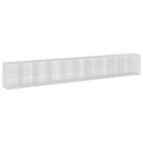 vidaXL Gabionas su 5 mm viela ir 5x10 cm tinkleliu 1050x100x150 cm