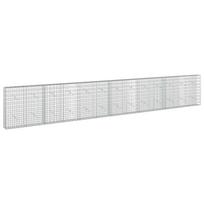vidaXL Gabionas su 5 mm viela ir 5x10 cm tinkleliu 650x20x100 cm