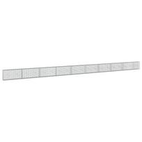 vidaXL Gabionas su 5 mm viela ir 5x10 cm tinkleliu 950x20x50 cm