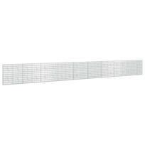 vidaXL Gabionas su 5 mm viela ir 5x10 cm tinkleliu 950x10x100 cm