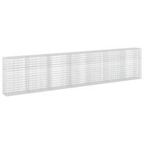 vidaXL Gabionas su 5 mm viela ir 5x10 cm tinkleliu 700x50x150 cm