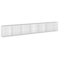 vidaXL Gabionas su 5 mm viela ir 5x10 cm tinkleliu 650x50x100 cm