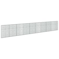 vidaXL Gabionas su 5 mm viela ir 5x10 cm tinkleliu 950x20x150 cm