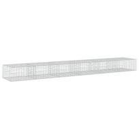 vidaXL Gabionas su 5 mm viela ir 5x10 cm tinkleliu 600x100x50 cm