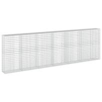 vidaXL Gabionas su 5 mm viela ir 5x10 cm tinkleliu 650x50x200 cm